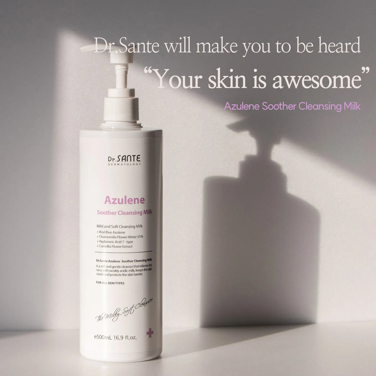Dr Sante Azulene Soother Cleansing Milk
